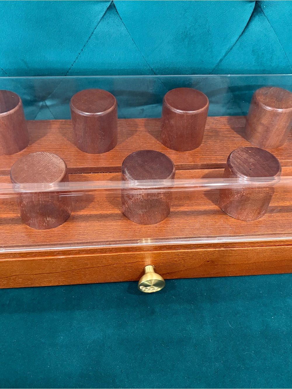 Wooden watch display jewelry box